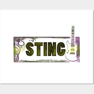 sting Posters and Art